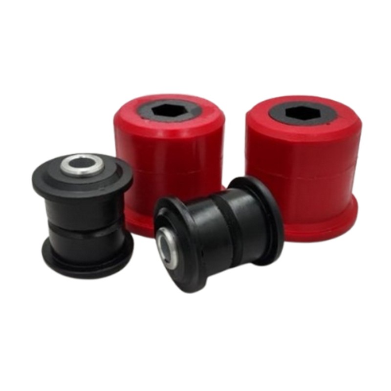 Audi A3 8P (03-12), S3/RS3 8P (06-12), Q3 (11-17), TT 8J (06-14), Seat Alhambra 710 (10-18), Altea 5P (04-09), Leon MK2 (05-12), Toledo 5P MK3 (04-09), Skoda Octavia MK2 (04-13), Superb MK2 (08-15), VW Bora MK5/MK6 (05-14), Cabriolet (12-14), Caddy 2K (04-10), Golf MK5/MK6 (04-14), Golf R (12-13), Golf GTI/ R32 (05-12), Jetta MK5 (05-14), Passat B6/B7 (05-14), Scirocco (08-18), Sharan (10-18), Tiguan (07-17), Touran (03-16) Complete Set Front Wishbone Bush Kit