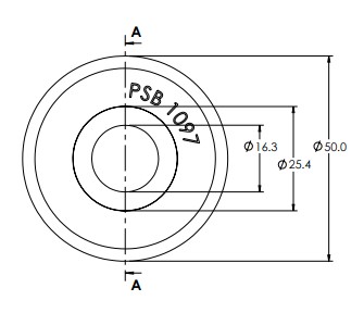 thumbnail image 2 of POLYPRO Front Panhard Rod Bushes For Toyota LandCruiser 76/78/79/80/105 Series - BPU-0085B 2 of 3