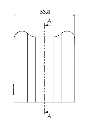 2 x Jeep Cherokee (02-08)/ Liberty (02-08), Jeep Wrangler (07-12) Front Stabilizer Bar Bush - Image 4