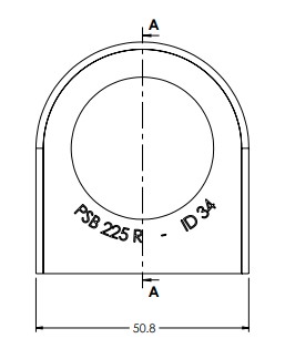 2 x Land Rover Discovery 3&4 (05-16), Range Rover Sport L320 (06-13) Rear Stabilizer Bar Bush - 34mm - Image 3