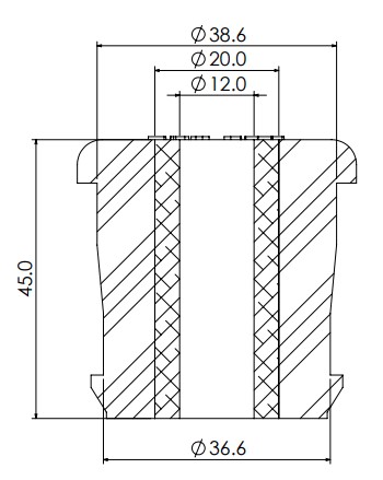 2 x Nissan X-Trail T33 (21-25), Rogue T33 (21-25), Qashqai J12 (21-25) Rear Trailing Arm - Inner Position - Image 3