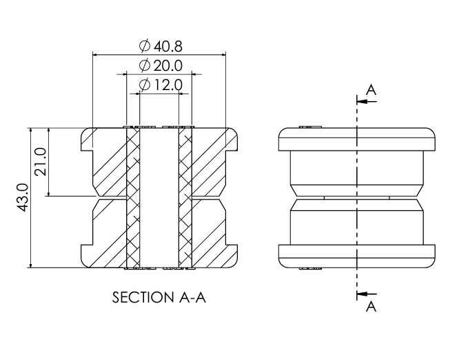 2 x Rav4 AX50 (19-25), Venza XU80 (19-25) Upper Arm Inner (Knuckle) Bush - Image 3